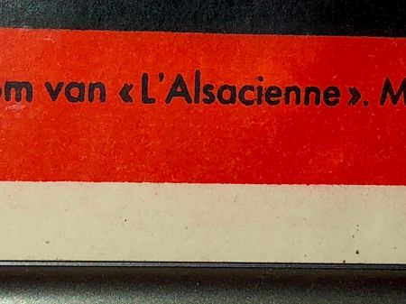 French Poster by Dorfi L’ Alsacienne Verft alle stoffen Stone Litho 12.jpg