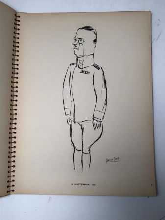 George Grosz 30 Drawings and Watercolors 1944 Spiral Bound Erich Herrmann 10.jpg