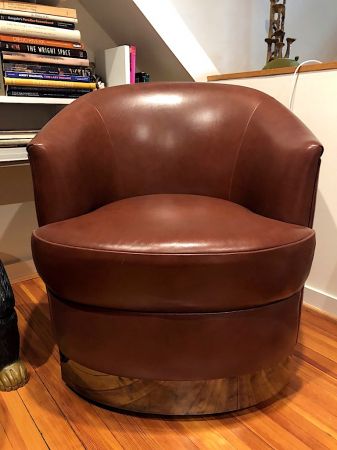 Karl Springer Brown Leather Chairs 7.jpg