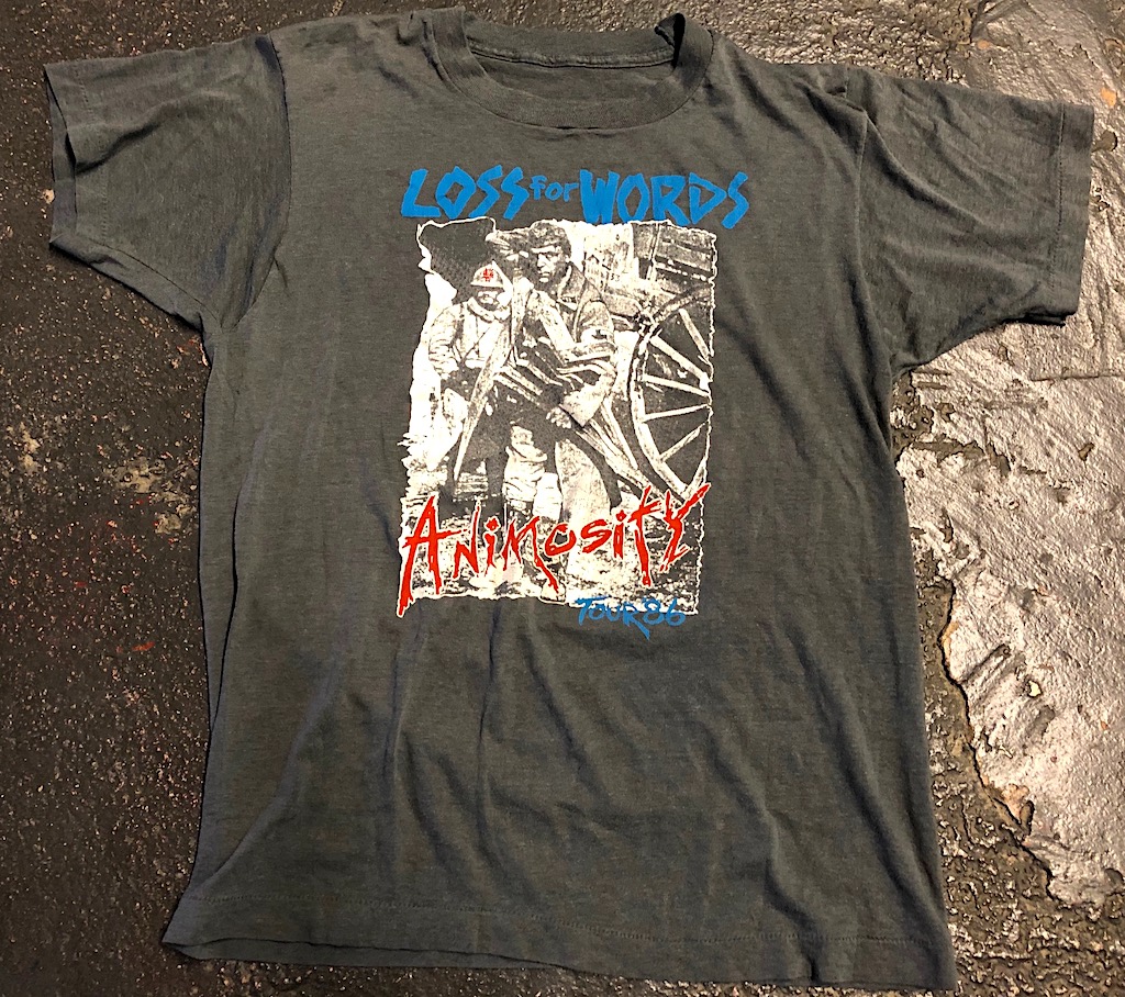 1986 Tour Shirt Corrosion of Conformity Animosity Tour Loss for Words T Shirt  1.jpg