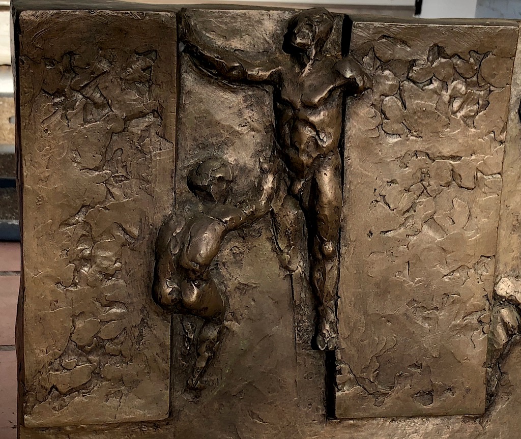 Aristotle Solounias Sculpture Relief Circa 1971 Resin 2.jpg