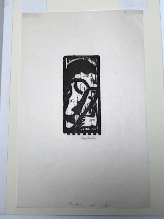 Max Weber Woodcut Head Japon Paper 5.jpg