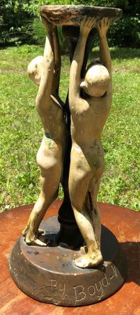 Three Nudes Holding Pedistal Plaster by Boyd Welsh 22.jpg