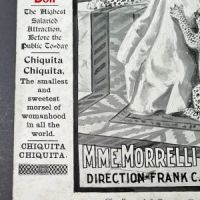 1902 Baltimore Zoo Poster with Chiquita The Living Doll and Morelli Queen of Jaguars 3.jpg