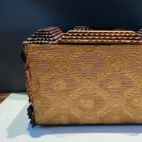 Boudoir Tramp Art Box with Hat Pin Cusion Top and Hiden Drawer 16.jpg