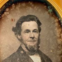 Circa 1850 Daguerreotype Distinguished Old Man Quarter Plate Case Image 10.jpg