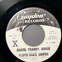 Floyd Dakil Combo Dance Franny Dance on Guyden Records 2111 DJ Promo 2.jpg
