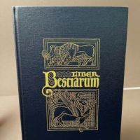 Folio Society Facsimile Edition of Liber Bestiarum 2 Volumes with Clamshell Box Numbered 852: 1980 3 (in lightbox)