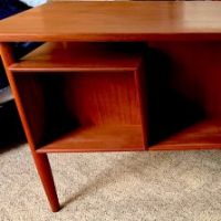 Mid-Century Modern Danish Teak Arne Vodder Style Floating Top Desk 2.jpg