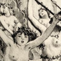 Paul Emile Becat Nude Women Dancing with Tiger Etching 8.jpg