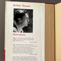 Robert Duncan Derivations 1968 Published by Fulcrum Press Hardback with Dust Jacket 3 (in lightbox)