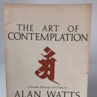 The Art of Contemplation by Alan Watts Facsimile Manuscript with Doodles Pantheon Press 1972 1.jpg