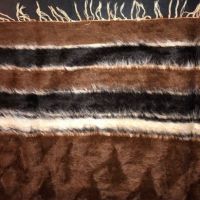 Vintage Brown Camel Hair Blanket Kilim Rug 5.jpg