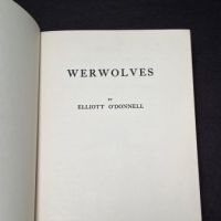 Werewolves by Elliott O'Donnell 1965 Longvue Press Hardback 5.jpg