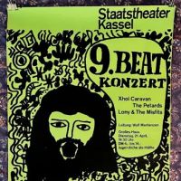 Xhol Caravan with The Petards and Tony & The Misfits April 21 1969 Silkscreen Poster  1.jpg