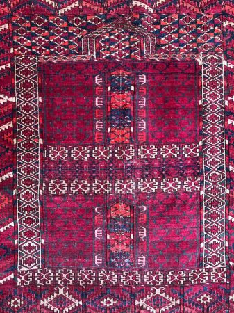 Turkmen Hatchli Prayer Rug 46 x 56 inches 9.jpg