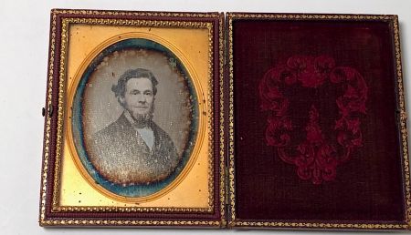 Circa 1850 Daguerreotype Distinguished Old Man Quarter Plate Case Image 6.jpg