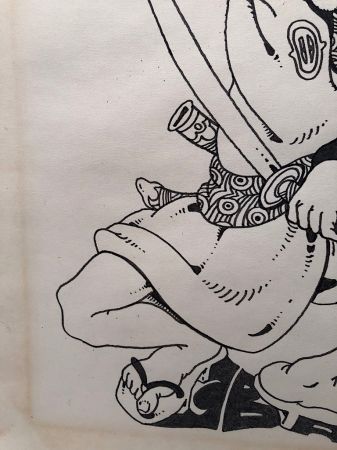 Ed Badajos Original Pen and Ink Samurai 7.jpg