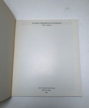 Eva Hesse A Retrospective of The Drawings 1982 Exhibition Catalogue 3.jpg