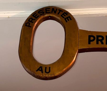 Large Advertising Key Presentee au President de l’union américaine Mr A. E. Cote 1953 3.jpg