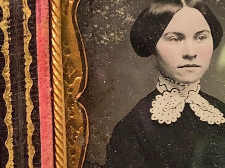 Ninth Plate Daguerreotype Hand Tinted Woman with Large White Lace Collar 6.jpg