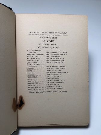 Salome by Oscar Wilde Illustrated by Aubrey Beardsley 1930 Hardback 13.jpg
