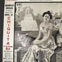 1902 Baltimore Zoo Poster with Chiquita The Living Doll and Morelli Queen of Jaguars 12.jpg