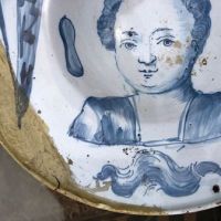 Circa 1700 English Glazed Earthenware Barber’s Bowl Bleeding Bowl 2.jpg