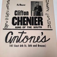 Clifton Chenier King of The South Poster Antone's Texas 2.jpg