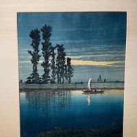 Evening at Ushibori by Hasui 2nd Edition Numbered 24.jpg