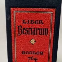 Folio Society Facsimile Edition of Liber Bestiarum 2 Volumes with Clamshell Box Numbered 852: 1980 21 (in lightbox)