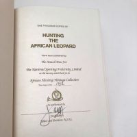 Hunting The African Leopard jim Kirkhoff Signed Numbered witih Slipcase Amwell Press 7.jpg
