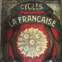 La Francaise Diamant Cycle Tin Lithograph Sign 13.jpg