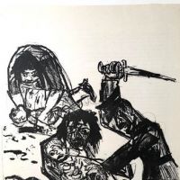 Massacre of the Innocents Lithograph by Otto Dix from 1960 11 (in lightbox)