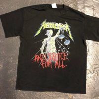 Metallica and Justice For All Tour 1989 Tour Shirt XL Spring Ford Black 1.jpg