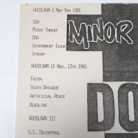 Minor Threat and DOA October 30th 1981at H.B. Woodlawn in Arlington VA Punk Flyer 4.jpg