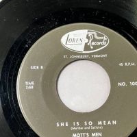 Mott's Men Comin' Or Goin' b:w She Is So Mean on Loren Records 8.jpg