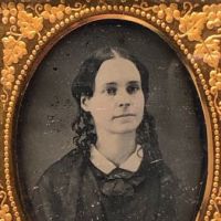 Ninth Plate  Daguerreotype in Case By Tyler and Co. Boston Woman Portrait in Ornate Mat 5.jpg