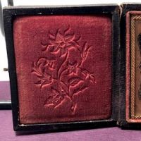 Ninth Plate Daguerrotype Case Image of A Woman with Black Cameo Necklace Circa 1850s 1.jpg