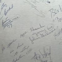 Signed Sun Ra and Arkestra Febuary 3rd 1979 African Heritage Center with Flyer and Stage Plot 19 Signatures 6.jpg