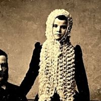 Tintype of Man with Young Woman in Knitted Head Covering 3.jpg