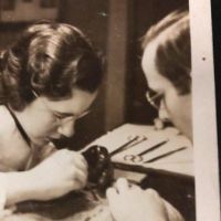 Young Woman Student Doing a Dissection Operation Snapshot 5.jpg