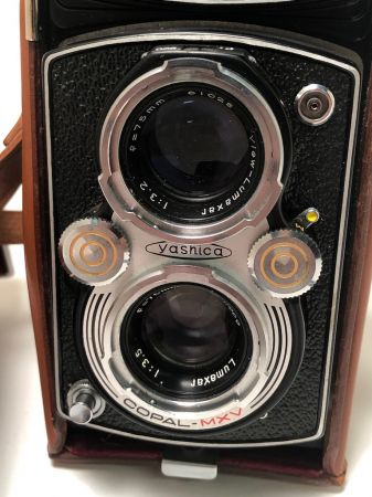  1957 Yashica Mat Copal MXV Original Near Mint Leather Case 12.jpg