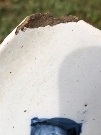 Circa 1700 English Glazed Earthenware Barber’s Bowl Bleeding Bowl 16.jpg