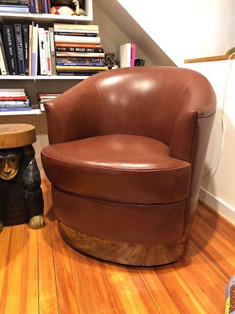 Karl Springer Brown Leather Chairs 4.jpg