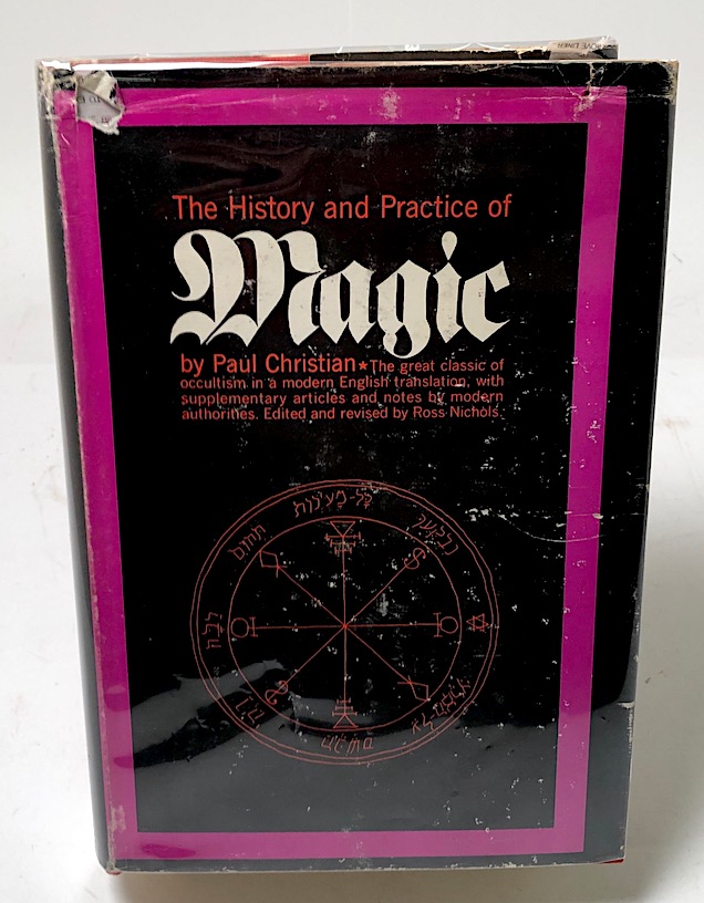 The History and Practice of Magic by Paul Christian Hardback with Dj Pub by Citadel Press 1.jpg