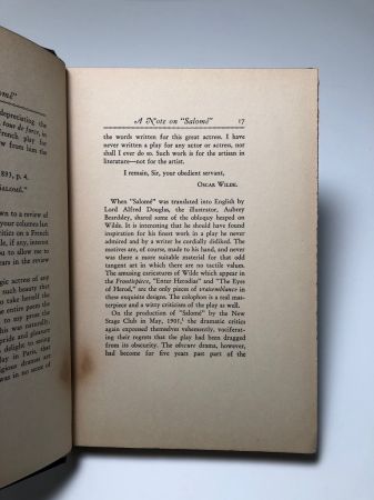 Salome by Oscar Wilde Illustrated by Aubrey Beardsley 1930 Hardback 14.jpg