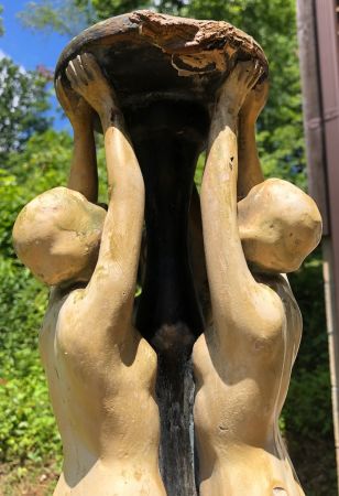 Three Nudes Holding Pedistal Plaster by Boyd Welsh 10.jpg