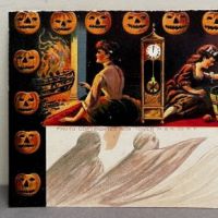 1906 German Embossed Tower M&N co. Halloween Postcard 1.jpg