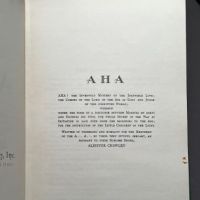 AHA by Aleister Crowley 1969 Sangreal Foundation Hardback 7.jpg